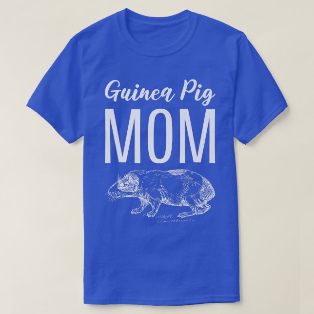 Camiseta Guiné Pig Mãe Zoologista Premium (Frente do Design)