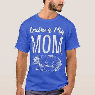 Camiseta Guiné Pig Mãe Zoologista Premium