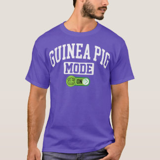 Camiseta Guiné Pig Mode On - Engraçado Pet Guiné Pig Lover2