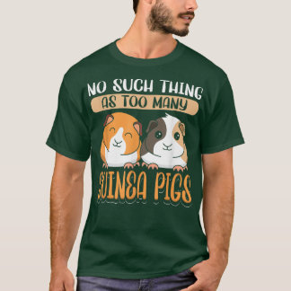 Camiseta Guiné Pig Não É Uma Coisa Tão Grande Quanto Porcos