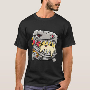 Camiseta Guiné Pig Vestindo Ouro Rex Dinossaur Ou Sírio