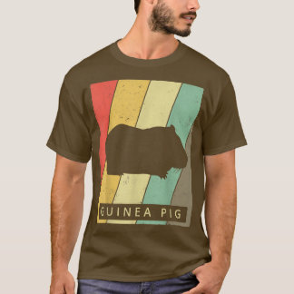 Camiseta Guiné Pig Vintage Retro Animal