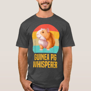 Camiseta Guiné Pig Whisperer Engraçado Design
