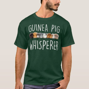 Camiseta Guiné Pig Whisperer Engraçado Guiné Diversidade de