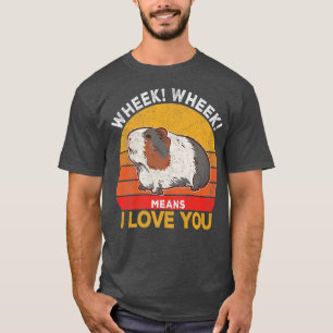 Camiseta Guiné Porco Mãe Pai Guiné Porco Roda do Lover