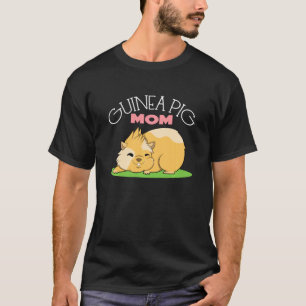 Camiseta Guiné Porcos Guiné Porco Mãe Mulheres Guiné Porco