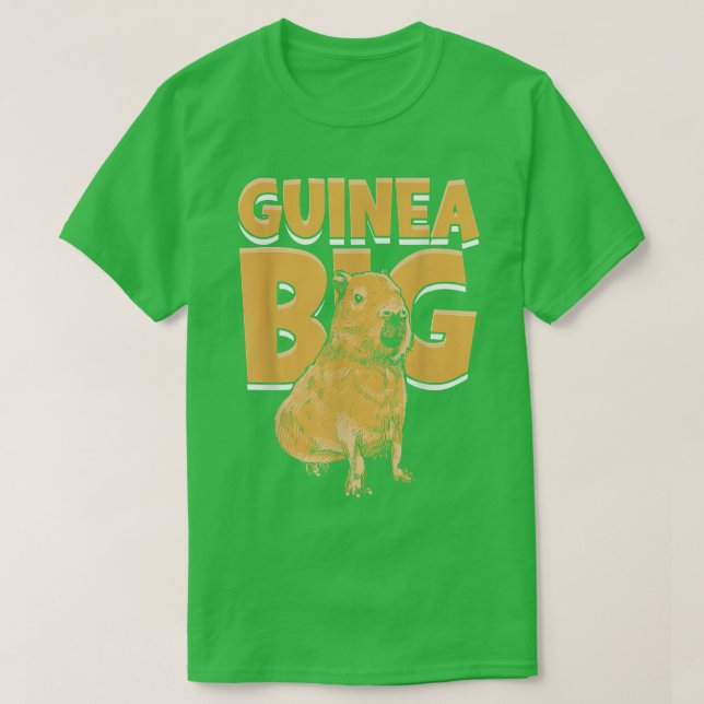 Camiseta Guinea Big Capybaras Rodent Animal Lover Capy Capy (Frente do Design)