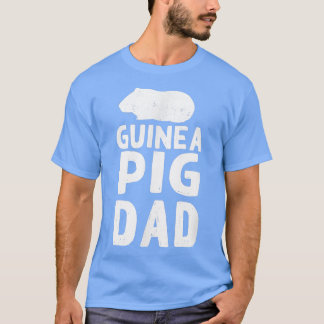 Camiseta Guinea Pig Dad Design for Cavy Pet Owners 