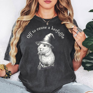 Camiseta Guinea Pig Feiticeiro Scooter Confusão Bruxa Diver