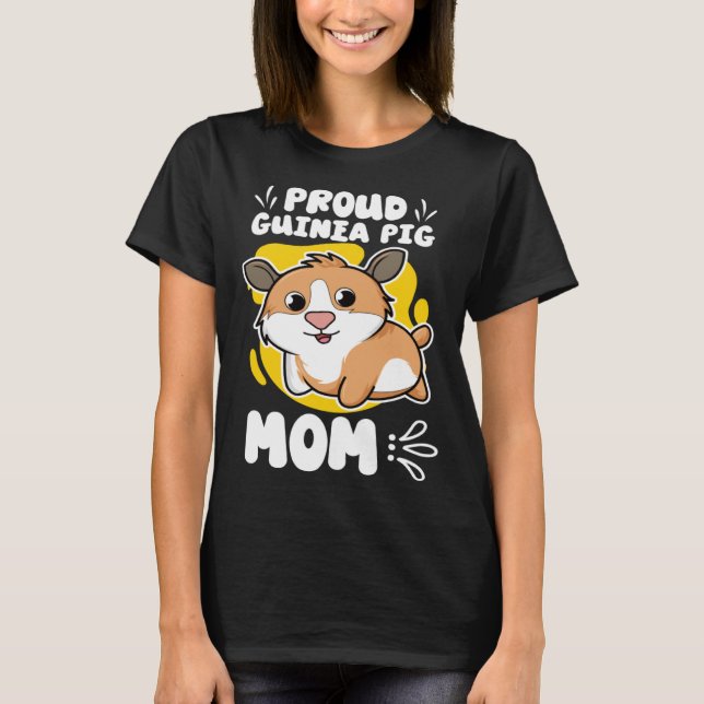 Camiseta Guinea Pig Furry Potato Rodent Guinea Pig Owner (Frente)