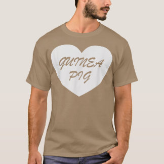 Camiseta Guinea Pig Heart Apparel Unique Pigs Lover Design