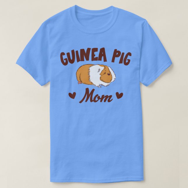 Camiseta Guinea Pig Mom Outfit for Mom Mother Guinea Pig Pr (Frente do Design)
