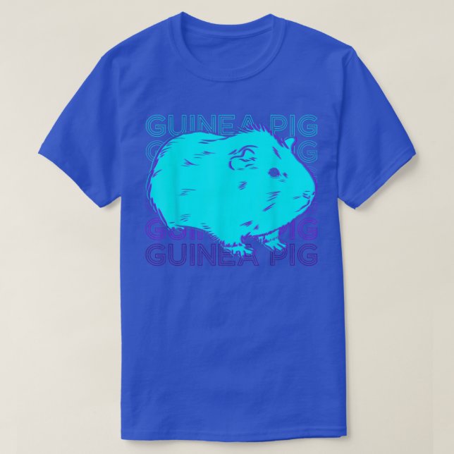 Camiseta Guinea Pig Retro 528 (Frente do Design)