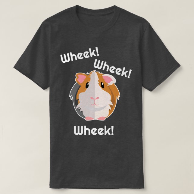 Camiseta Guinea Pig Wheek Gift   Guinea Pigs Birthday Cloth (Frente do Design)