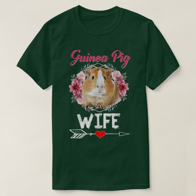 Camiseta Guinea Pig Wife Costume Clothing Cute Guinea Pig L (Frente do Design)