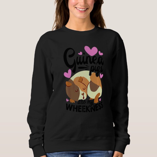 Camiseta Guinea Pigs Are My Weekness Guinea Pig Animals Pet (Frente)