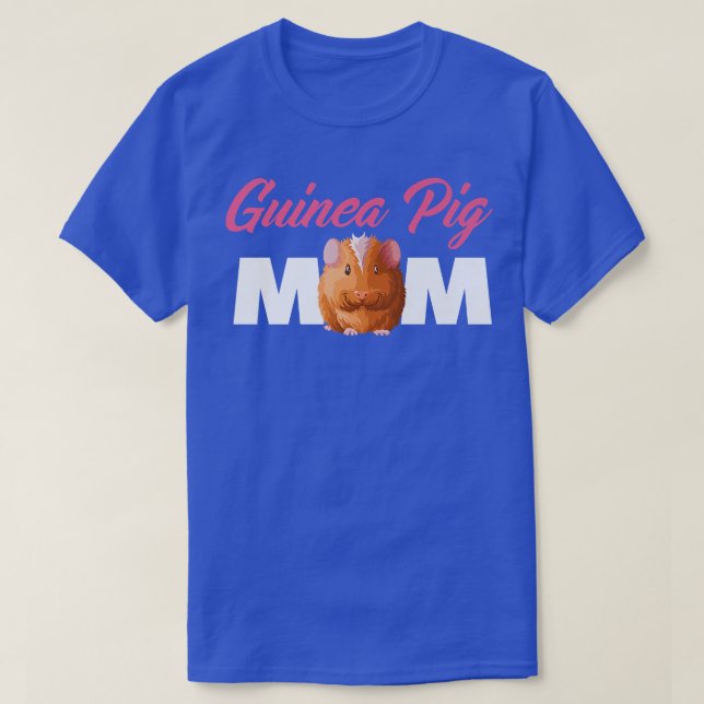 Camiseta Guinea Pigs Cute Guinea Pig Mom  (Frente do Design)