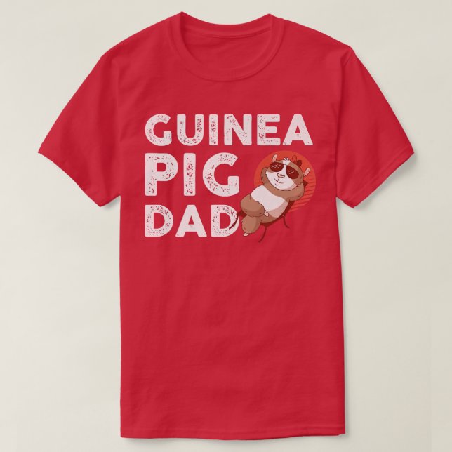 Camiseta Guinea Pigs Dad Premium  (Frente do Design)