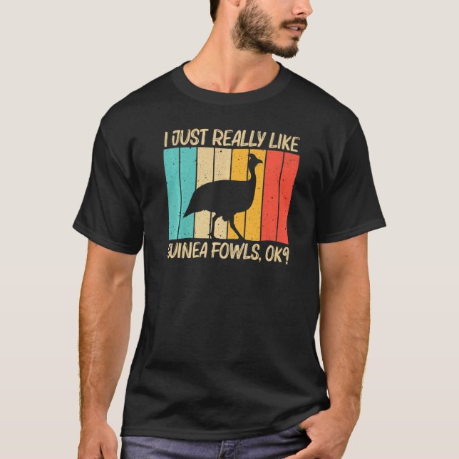 Camiseta Guineense: Homens, Guiné, Aves De Capoeira (Frente)