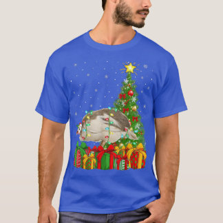 Camiseta Guineense Lighting Xmas Tree Papais noeis Guiné Fo