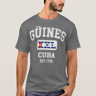 Camiseta Guines Cuba XXL design atlético 1