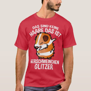 Camiseta Guineus Glitter Dabbing Guiné Pig Ideação dizendo