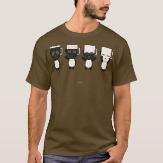 Camiseta Guinness Panda Beer - preto