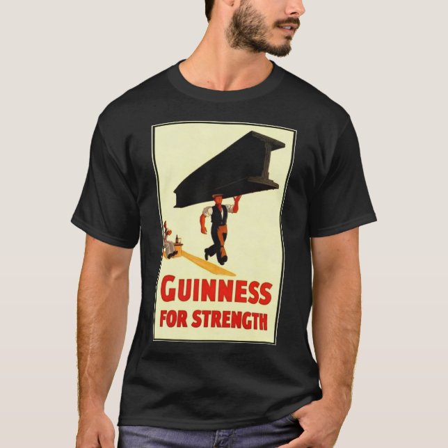 Camiseta Guinness para a Força Poster (Frente)