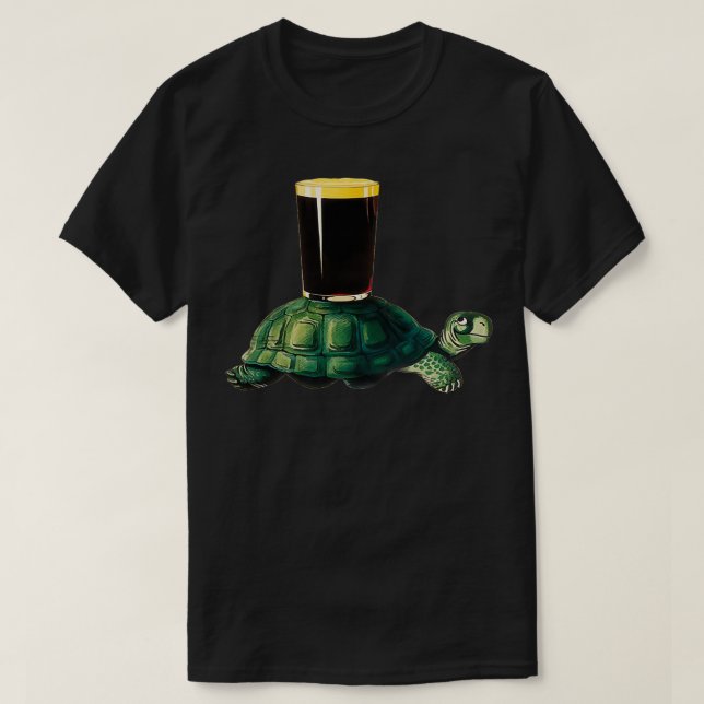 Camiseta Guinness Turtle (Frente do Design)