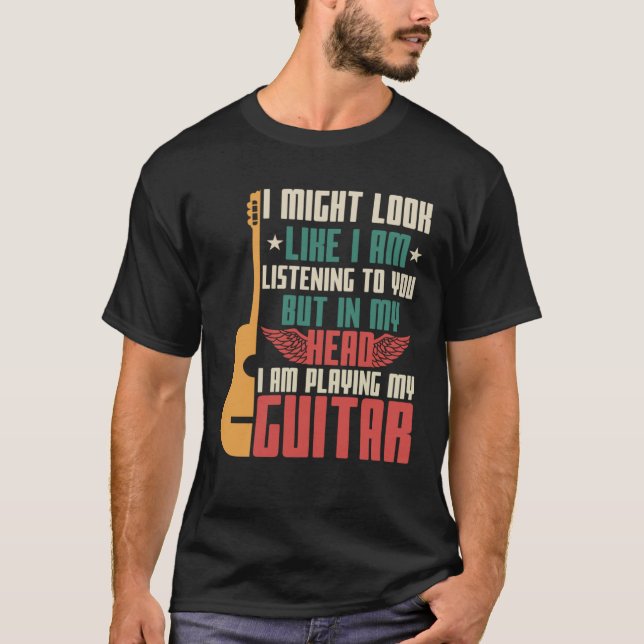 Camiseta guitar (Frente)