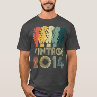 Camiseta Guitar com Mais De 8 Anos De Idade, Presentes Vint