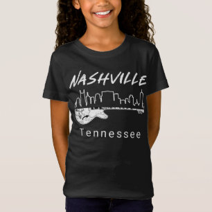 Camiseta Guitar Country Music Souvenir Gift Nashville