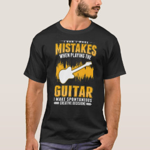 Camiseta Guitar Creative Decisões Acoustic Guitar Guitaris