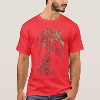 Camiseta Guitar Forest Music Men Instrument Artwork Guitar 