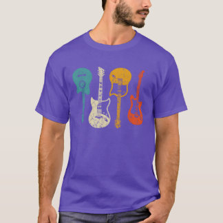 Camiseta Guitar Gift For Guitarist Retro Style vintage gift