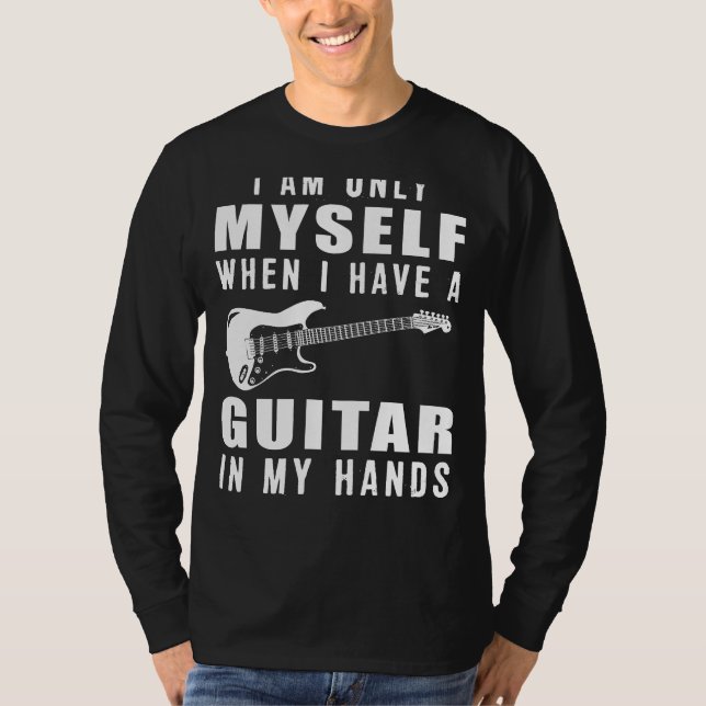 Camiseta Guitar Guru: Abrace sua estrela Rockstar interior  (Frente)