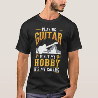 Camiseta Guitar Hobby Guitarra Elétrica Guitarra Acústica G