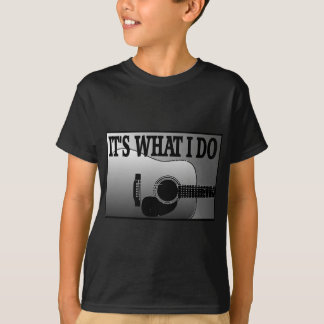 Camiseta GUITAR-IT ACÚSTICO é O QUE EU FAÇO
