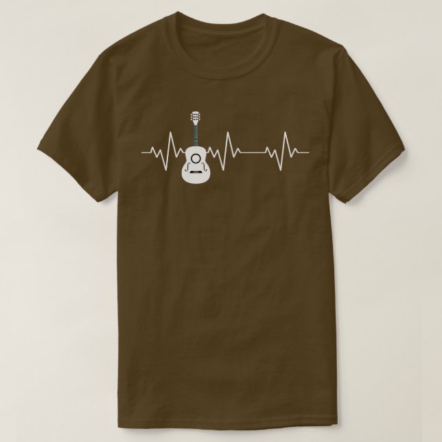 Camiseta Guitar Lover Dão Uma Ideia Engraçada De Violão (Frente do Design)