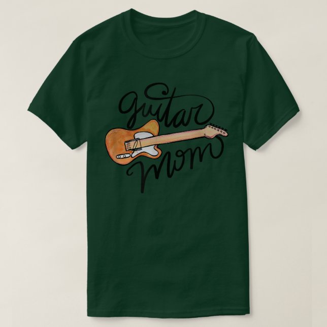 Camiseta Guitar Mãe (Frente do Design)