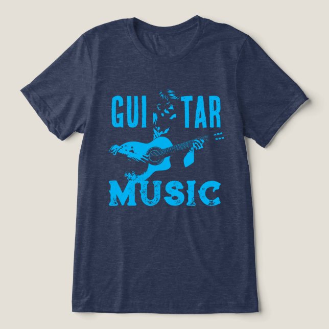 Camiseta Guitar Man (Design frontal)