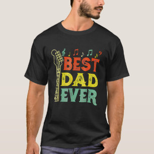 Camiseta Guitar Melhor Pai de Todos os Tempos Acorde Guitar