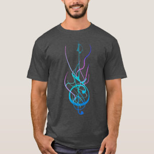 Camiseta Guitar Men Banda Música Guitarista Rhythm