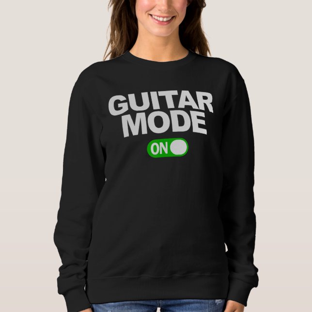 Camiseta Guitar Mode On (Frente)