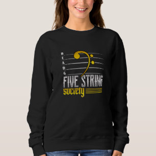 Camiseta Guitar Music Cinco Strings Society