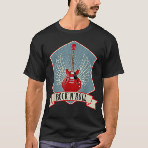 Camiseta Guitar Music Lover Roch n Roll