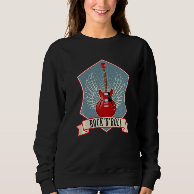 Camiseta Guitar Music Roch N Roll (Frente)