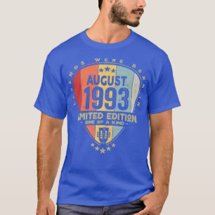 Camiseta Guitar PickLegends Foi Nascer Em Agosto De 1993