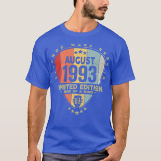 Camiseta Guitar PickLegends Foi Nascer Em Agosto De 1993
