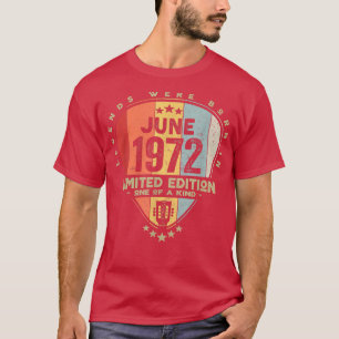 Camiseta Guitar PickLegends Foi Nascer Em Junho De 1972